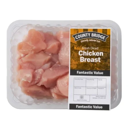 County Bridge Diced Chicken Breasts 300g