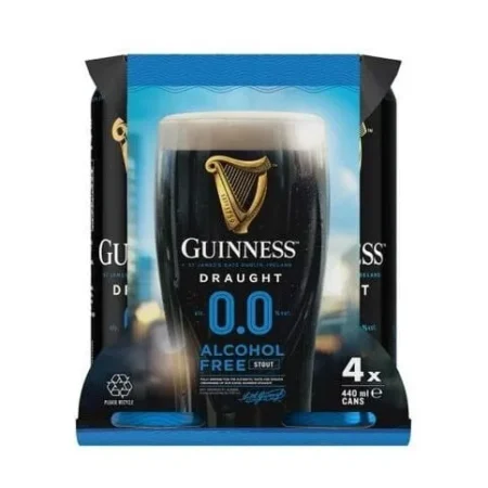 Guinness Draught 0.00% Alcohol Free Stout