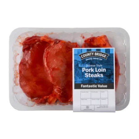 County Bridge Chinese Style Pork Loin Steaks 400g