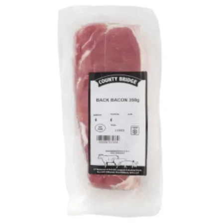 County Bridge Unsmoked Back Bacon