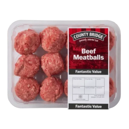 County Bridge Beef Meatballs 350g