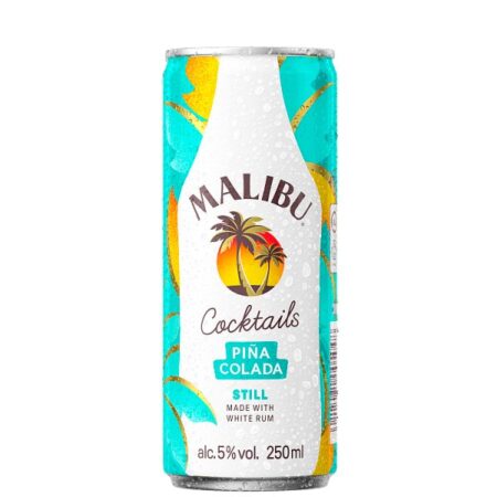 Malibu Pre-Mixed Piña Colada Rum Drink 250ml