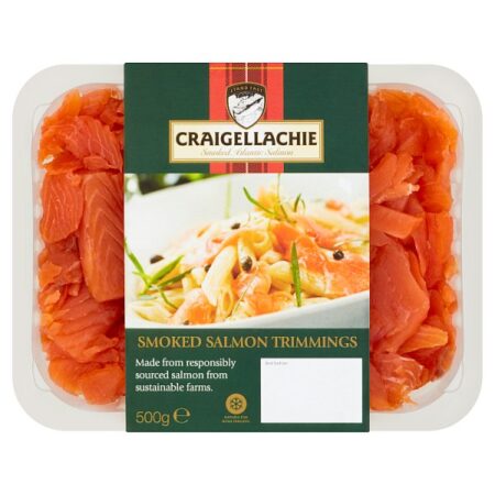 CRAIGELLACHIE Smoked Salmon Trimmings 500g