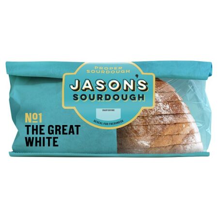 Jason's No1 The Great White Sourdough 450g
