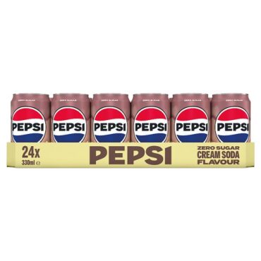 Pepsi Treats Cream Soda Flavour Cans 24 x 330ml