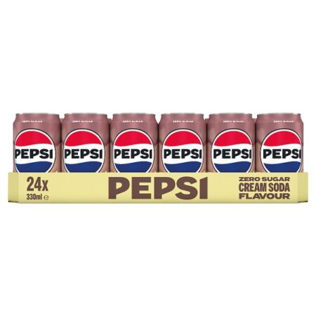 Pepsi Treats Cream Soda Flavour Cans 24 x 330ml