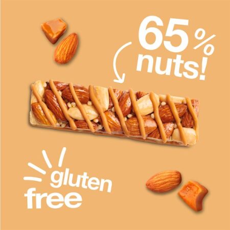KIND Caramel Almond & Sea Salt Bars 12 x 40g (480g)