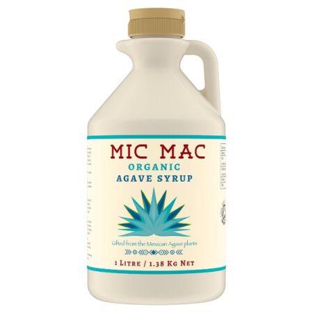 Mic Mac Organic Agave Syrup 1 Litre