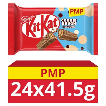 KitKat® 4 Finger Cookie Dough Flavour Chocolate Bar 41.5g PMP 89p