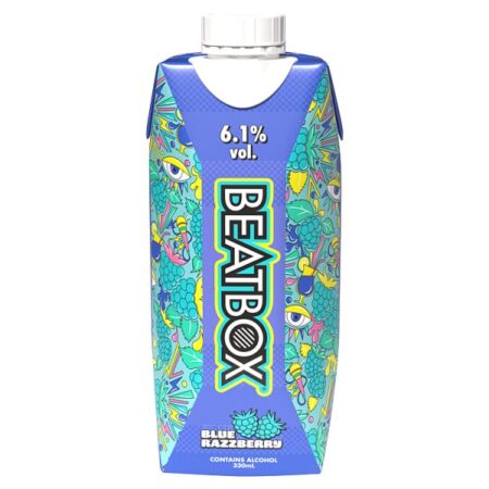 Beatbox Party Punch Blue Razzberry 15 X 330ml