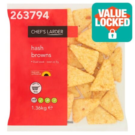 Chef's Larder Hash Browns 1.36kg